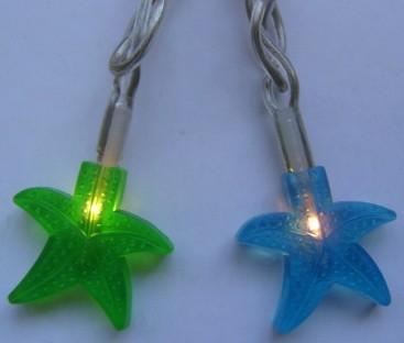 FY-03A-013 LED Starfish Natal pequena luzes led lâmpada barata FY-03A-013 LED Starfish Natal pequena luzes led lâmpada barata Luz LED String com Outfit