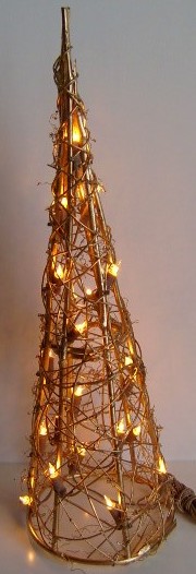 FY-06-023 christmas cone rattan lâmpada lâmpada FY-06-023 barato de natal cone rattan lâmpada lâmpada Luz Rattan