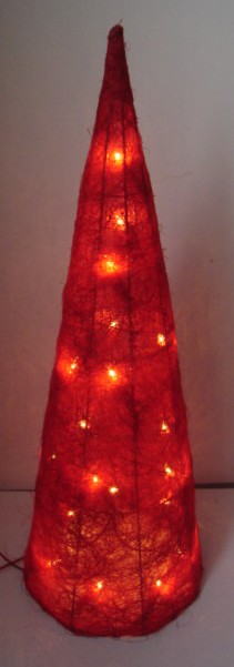 FY-06-030 natal vermelho cone rattan lâmpada lâmpada FY-06-030 barato natal vermelho cone rattan lâmpada lâmpada Luz Rattan