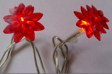 LED Natal pequenas luzes LED lâmpada flores LED baratos natal pequenas luzes LED lâmpada flores - Luz LED String com Outfitmade ​​in china