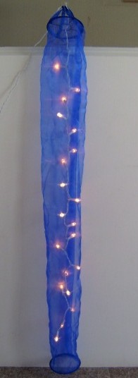 Natal organdi lâmpada lâmpa Natal organdi lâmpada barata lâmpada - Decoração set luzfabricado na China