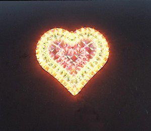 natal coração de plástico frame da lâmpada lâmpada armação de plástico coração lâmpada lâmpada barata natal
