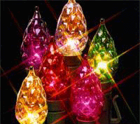 Natal pequena bola luzes de vela lâmpada Natal pequena bola luzes de vela lâmpada barata Luzes de bulbo da vela