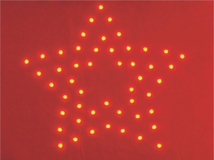 FY-002-A23 da estrela do Nata FY-002-A23 barato Estrela do Natal SENTIU DOORMAT tapete lâmpada lâmpada - Faixa de luz Carpetmade ​​in china