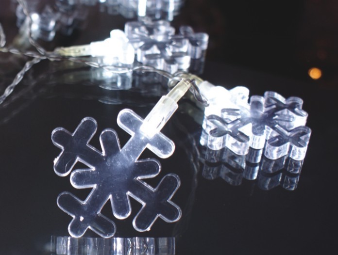  manufacturer In China FY-009-A183 LIGHT CHAIN WITH SNOWFLAKE DECORATION  distributor