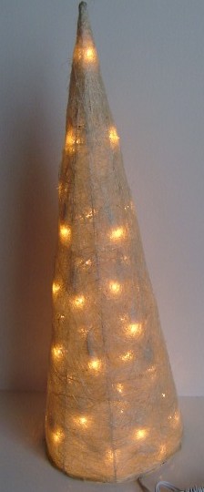 FY-010-B02 do Natal branco cone rattan lâmpada lâmpada FY-010-B02 barato do Natal branco cone rattan lâmpada lâmpada - Luz RattanChina fabricante