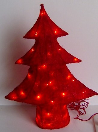  made in china  FY-06-006 cheap christmas red tree rattan light bulb lamp  distributor