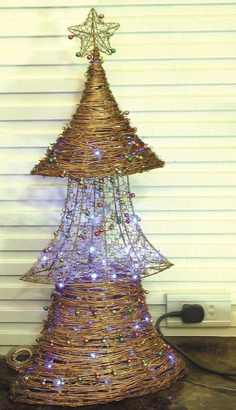  manufacturer In China FY-17-018 18 cheap christmas craftworks rattan light bulb lamp  company