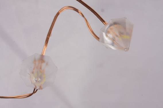 FY-30002 LED barato natal fio de cobre pequenas luzes lâmpada lâmpada LED