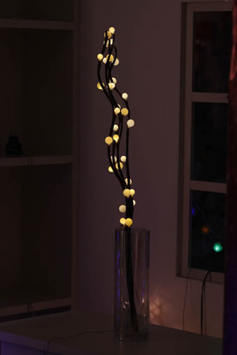 FY-50004 LED barato natal galho de árvore pequenas luzes lâmpada lâmpada LED
