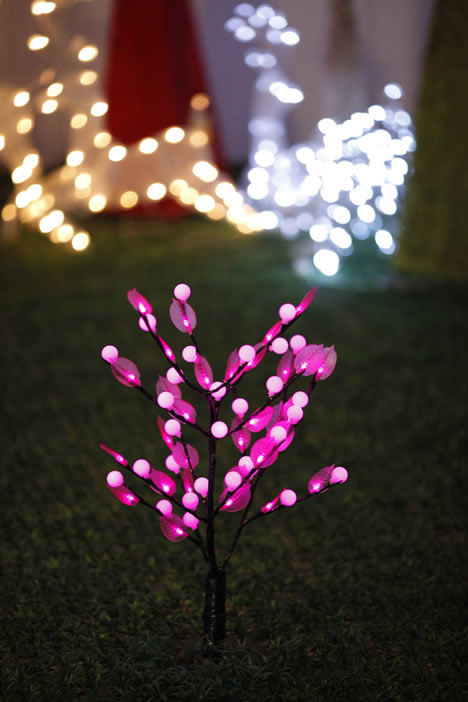 FY-50009 LED barato natal galho de árvore pequenas luzes lâmpada lâmpada LED