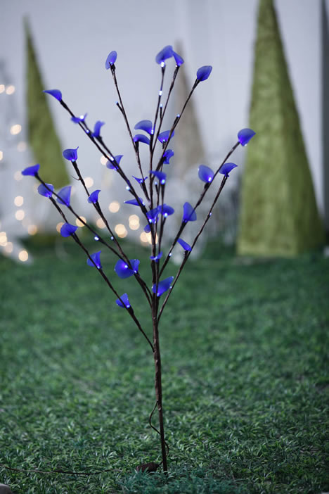 FY-50013 LED barato natal galho de árvore pequenas luzes lâmpada lâmpada LED