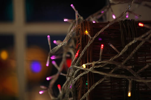 FY-60100 LED das luzes de Natal bulbo de cadeia cadeia de lâmpada barata