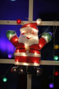  manufactured in China  FY-60301 cheap christmas santa claus window light bulb lamp  distributor