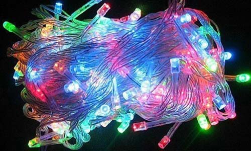 FY-60113 LED das luzes de Natal bulbo de cadeia cadeia de lâmpada barata