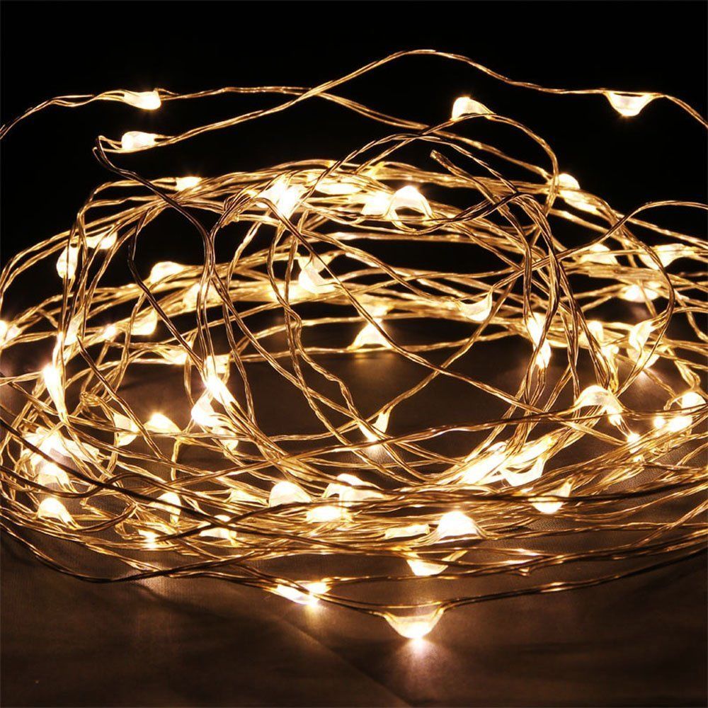 Solar Copper Wire Led String Fairy Lights