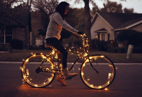 Solar Copper Wire Lights For Bicycle